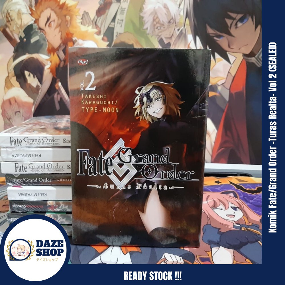 Fate Grand Order Comics Realta Touras Vol 2 Sealed Shopee Singapore