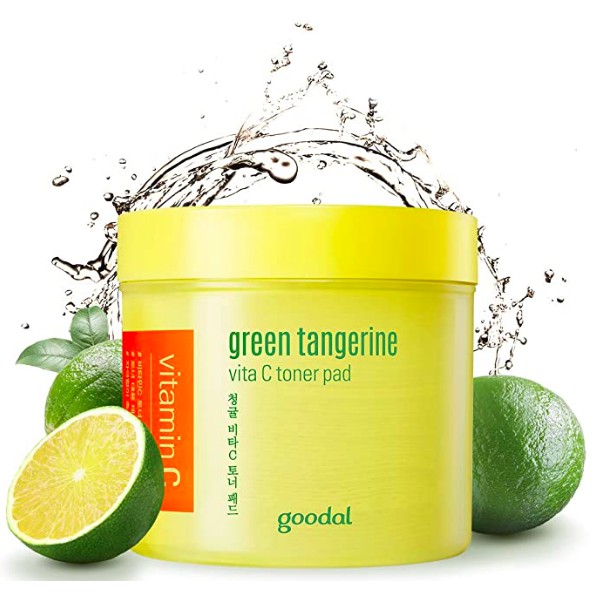 Goodal Green Tangerine Vitamin C Toner Pads with ‘5IN1’ Effect