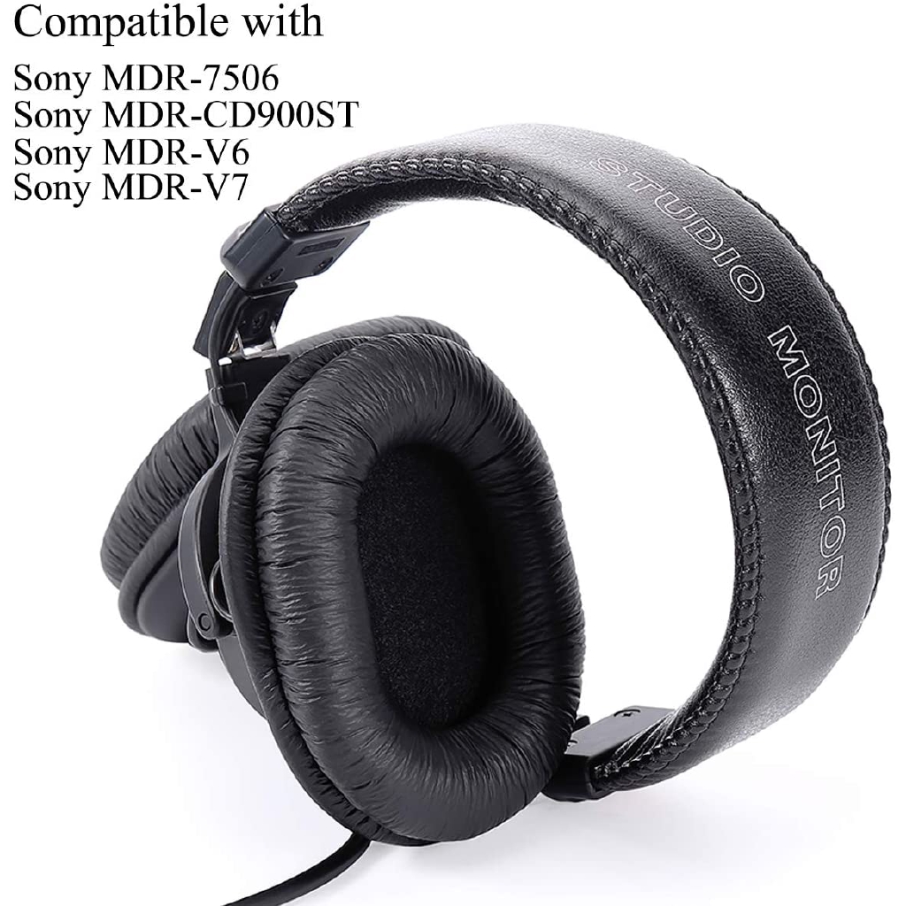 Replacement Earmuffs For Sony Mdr V6 Mdr Cd 900st Headset Set Shopee Singapore