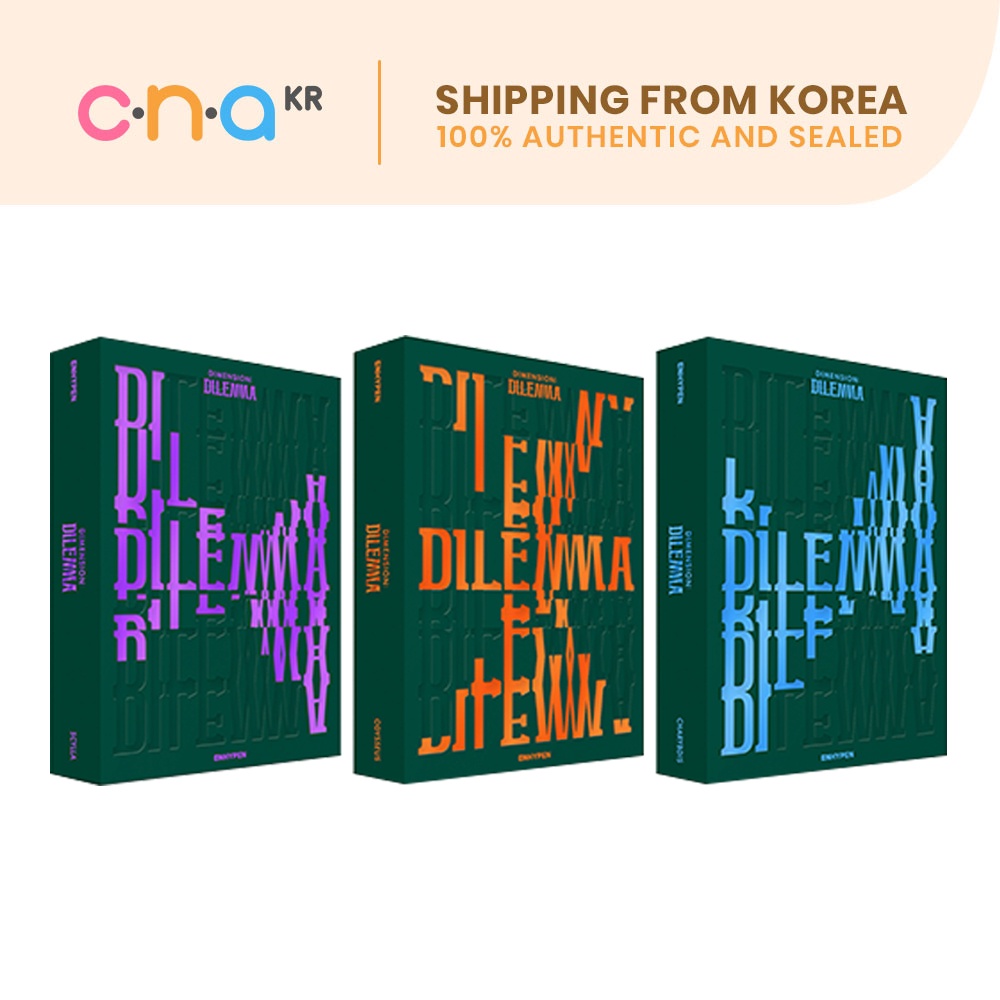 ENHYPEN - DIMENSION : DILEMMA / 1st Album | Shopee Singapore