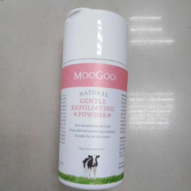 moogoo exfoliating powder