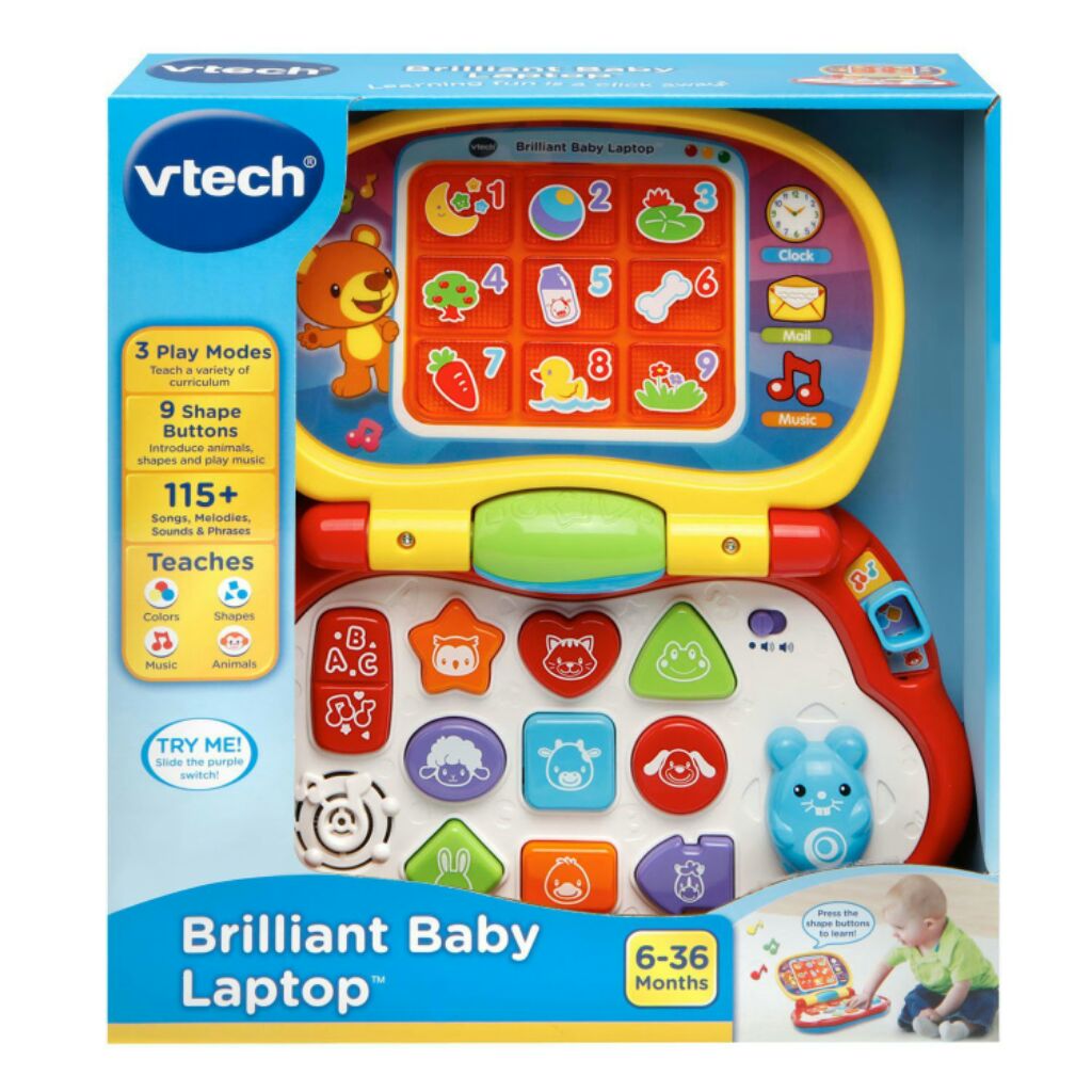 vtech brilliant baby laptop