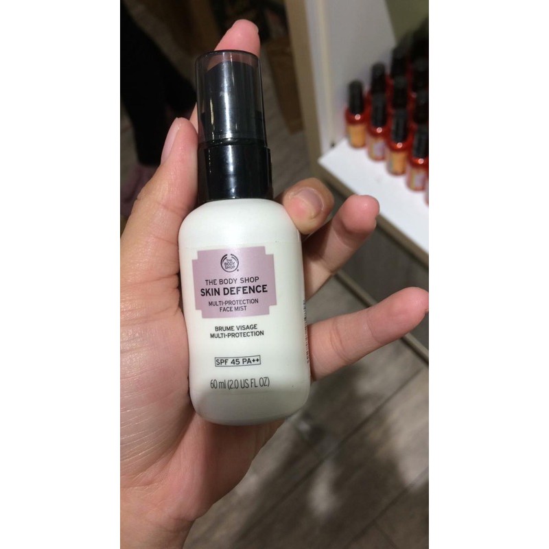 spf face mist