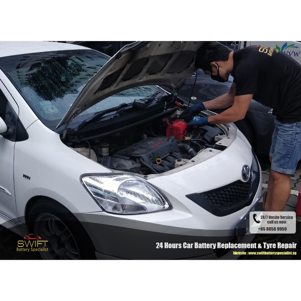 Toyota Vios Ncp93 Car Battery Exide Shopee Singapore