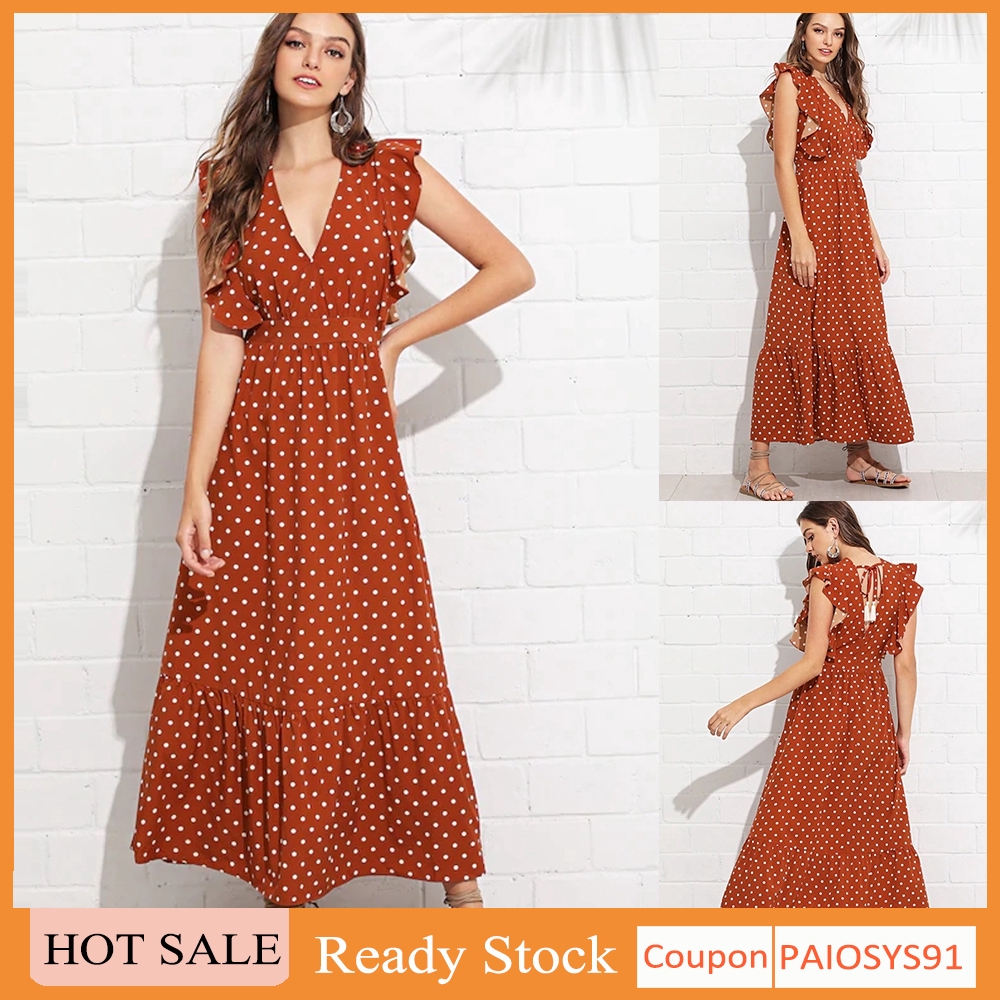 boho dress shopee