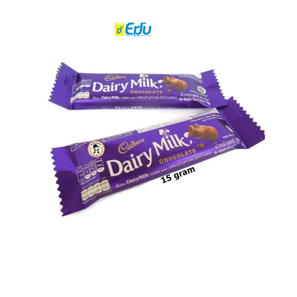 Mini Cadbury Dairy Milk Chocolate 15gr Shopee Singapore