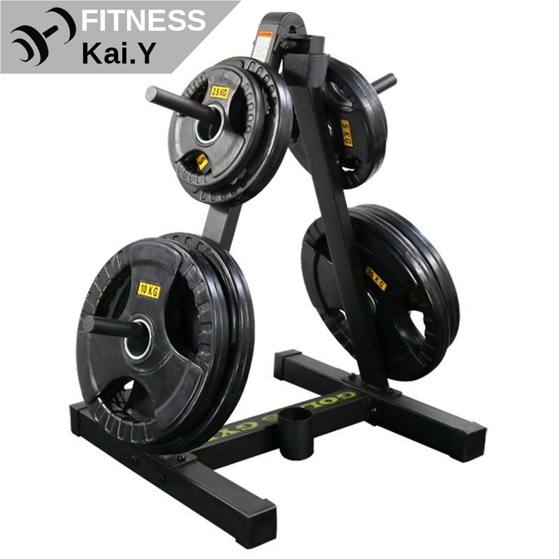 Barbell Weight Plate Dumbbell Tree 1inch and 2inch Plates Home Gym, Rack Adjustable Shopee