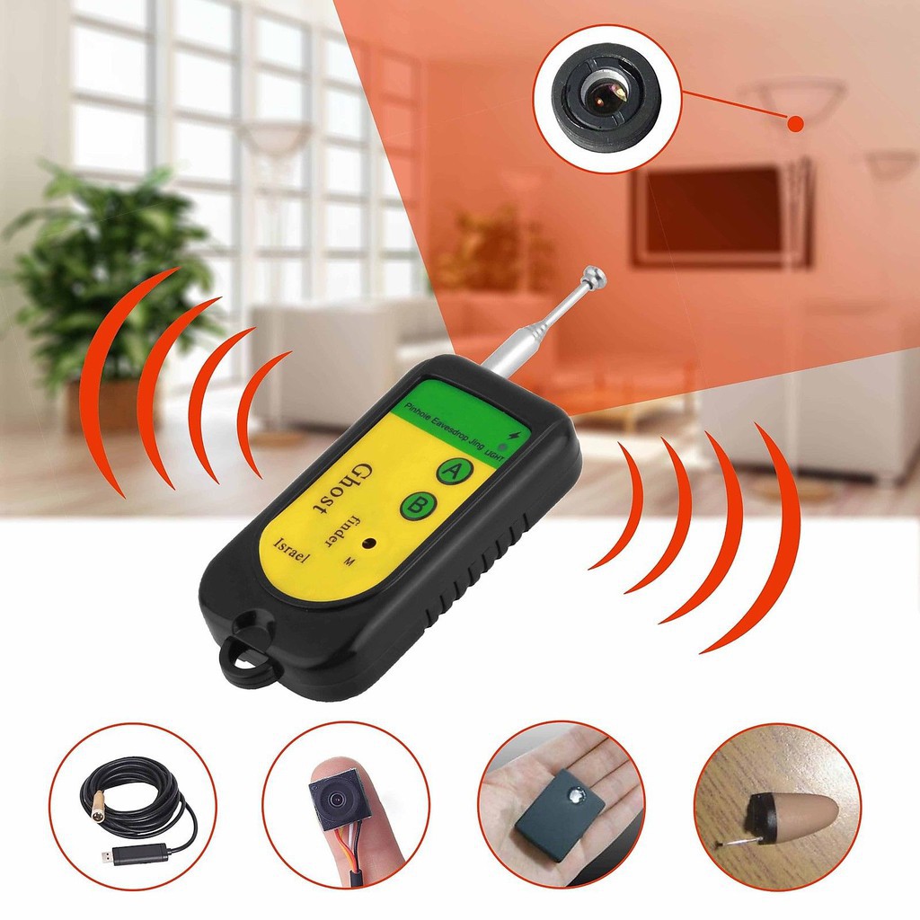 Anti-Spy Signal Bug RF Detector Tracer Hidden Camera ...