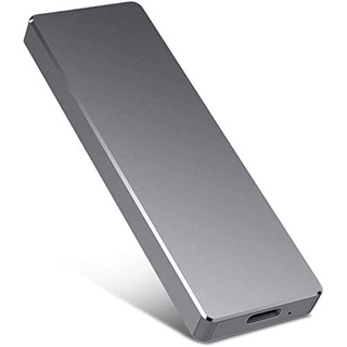 External Hard Drive Type-C USB 3.1 Portable 1TB 2TB Hard Drive External HDD Compatible for Mac Laptop and PC (2TB, Black