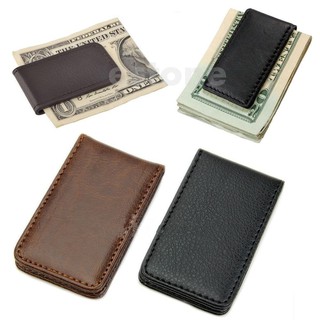New Leather Magnetic Slim Pocket Money Clip Holder Hot Sale