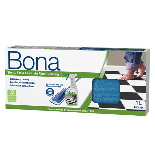 Bona Tile And Laminate Cleaning Kit, Bona Tile And Laminate Floor Mop