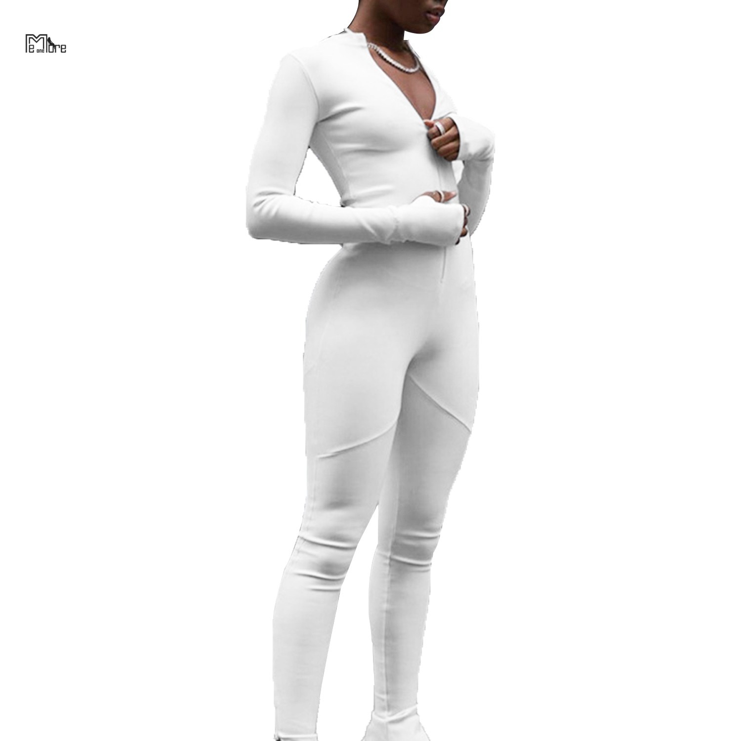 white spring jumpsuit