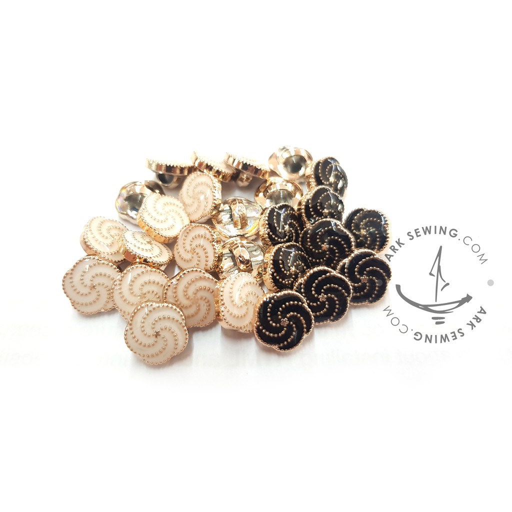 Butang Baju Kurung Baju Melayu Flower Button 10pcs Shopee Singapore