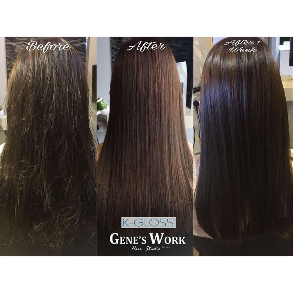 k gloss treatment for curly hair