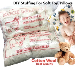 Cotton wool filling DIY teddy bear filling handicraft pillow bolster kapok soft toys filling kekabu kapok