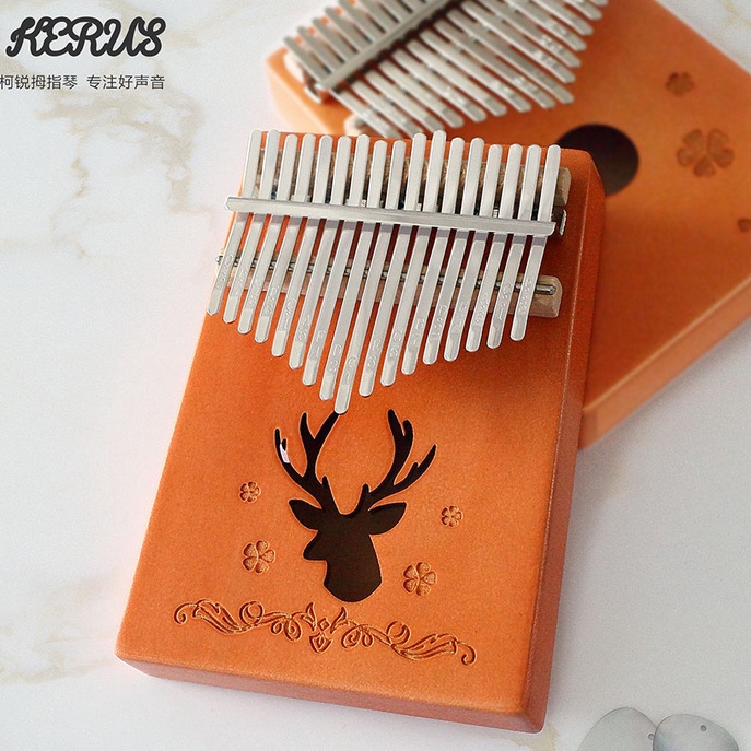 17 Tone Thumb Piano Finger Piano Kalimba Entry Instrument Shopee Singapore