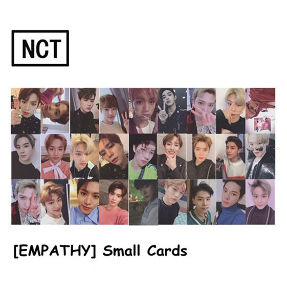 Kpop Photocards Nct U 127 Dream Empathy Album Homemade Autograph Card Shopee Singapore