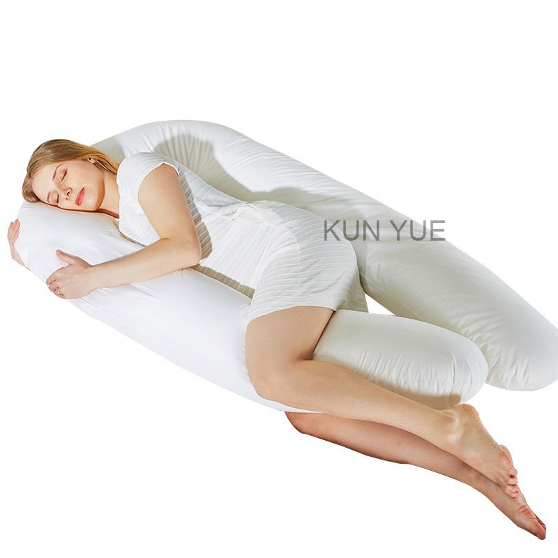 Xbootsmalone Big U Shaped Body Support Pillow Maternity Pillow