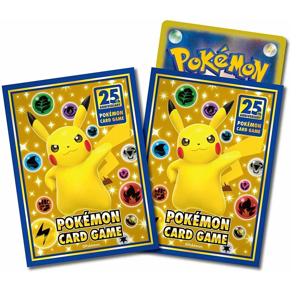 Pokemon TCG 25th Celebrations Sleeves (Jap) | Shopee Singapore