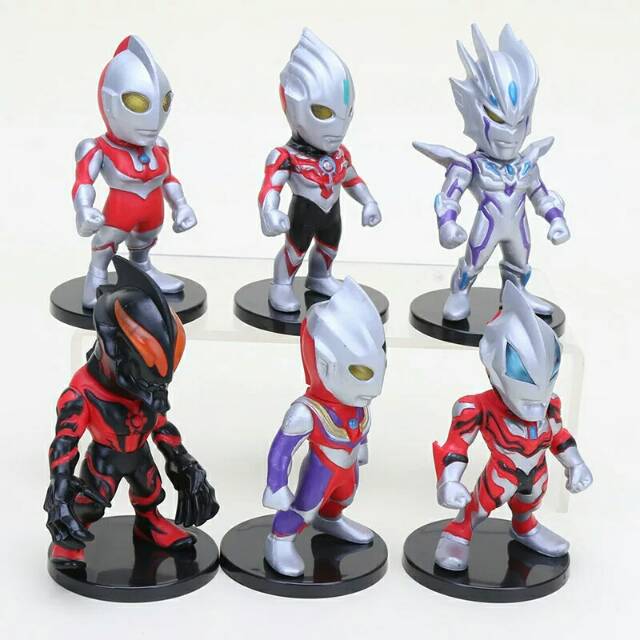 Action Figure Ultraman  6pcs Set  Shopee Singapore