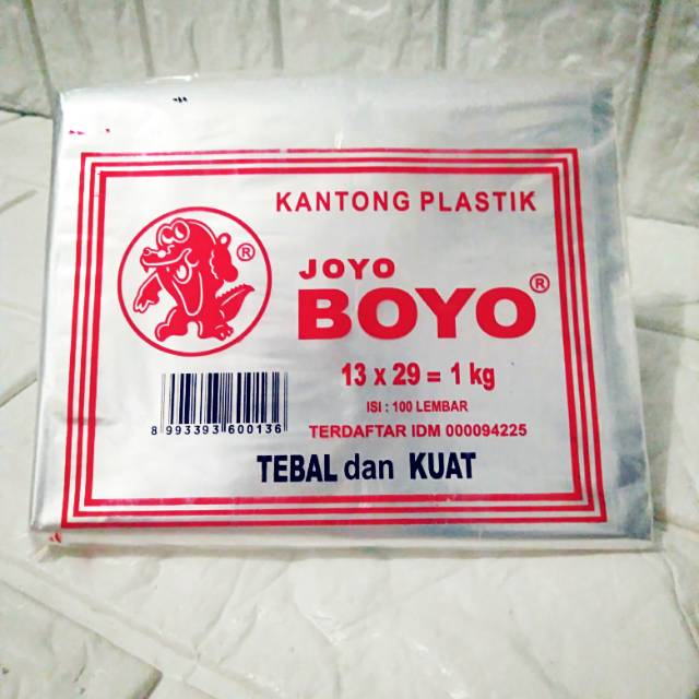 Joyo Boyo Ecer And Wholesale Plastic Bag 13x29 1kg Shopee Singapore