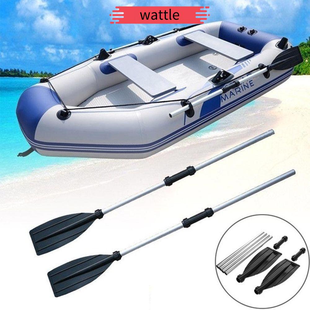 WATTLE 2Pcs Multi-purpose Canoeing Oars Boating Detachable Afloat Oars Rowing Water Sports Aluminum Alloy Adjustable Rafting Paddle | Shopee Singapore
