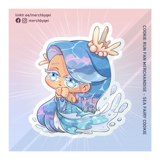 Sea Fairy - Cookie Run Ovenbreak / Kingdom Keychain Fan Merchandise