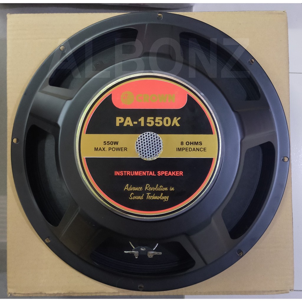 Crown PA 1550 K 550 Watts Instrumental Speaker