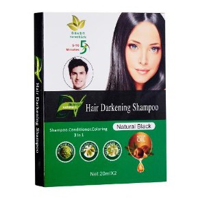 DV Bioherbs Hair Darkening Shampoo[2 X 40ML] | Shopee Singapore