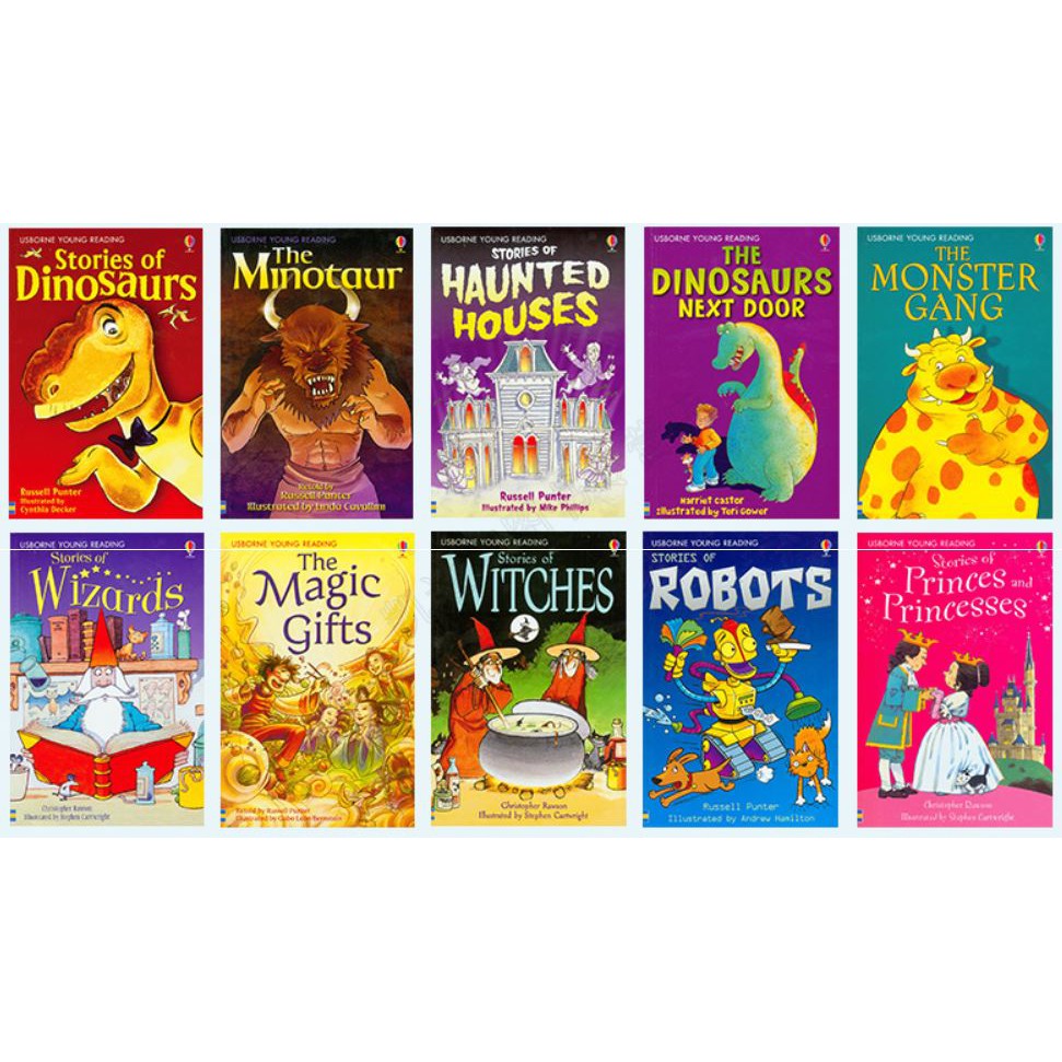 Sg Ready Stock 40 Books The Usborne Reading Collection