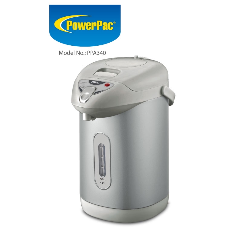 Powerpac Electric Airpot 4.2L with 3way Dispenser and Reboil (PPA340) Shopee Singapore