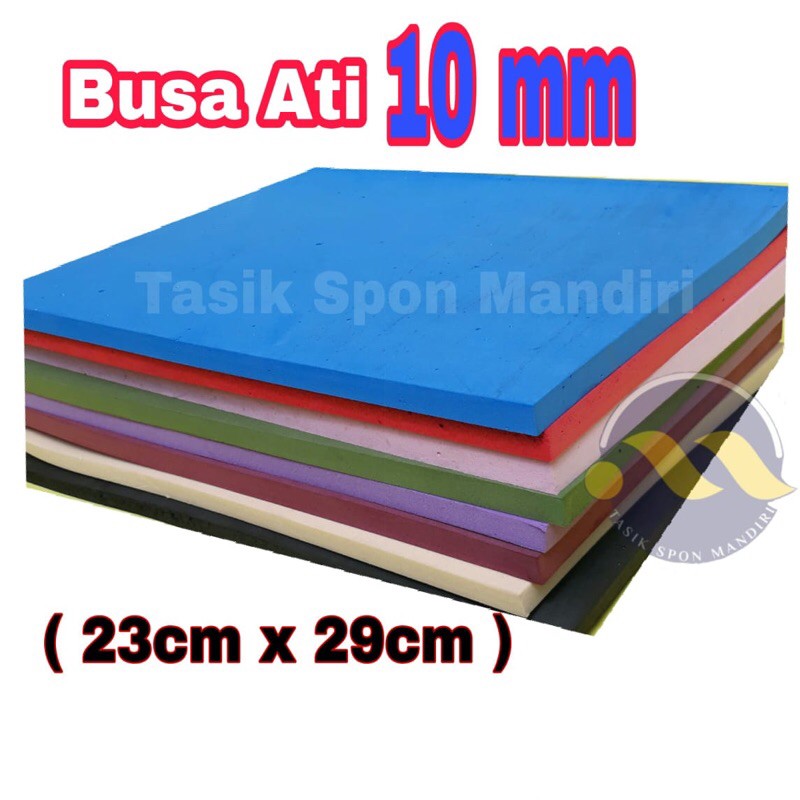 10mm Heart Foam/Foam Art/Eva Sponge/Heart Sponge (23cm x 29cm) Shopee