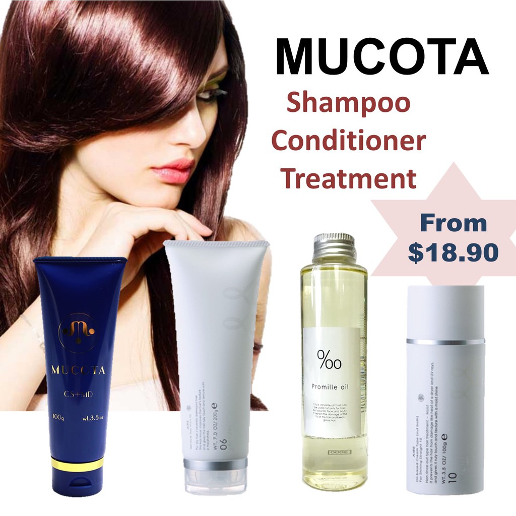 Mucota Adllura Aire Hair Care Series Shopee Singapore