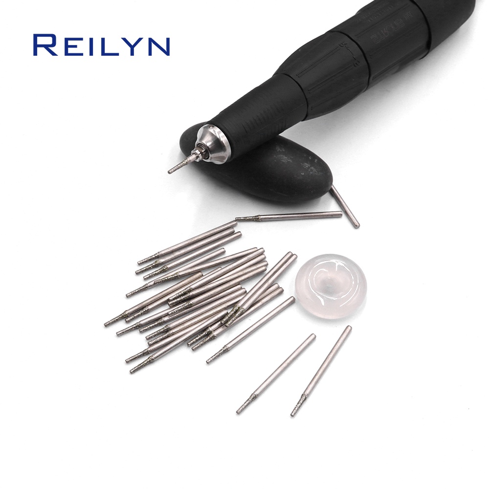 A type diamond grinding burr jade stone drill bits teeth grinding bits