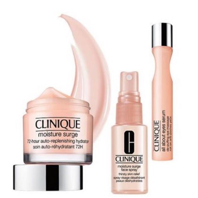 Clinique Moisture Surge Ultra Hydration Set (75ml+30ml+15ml) | Shopee ...