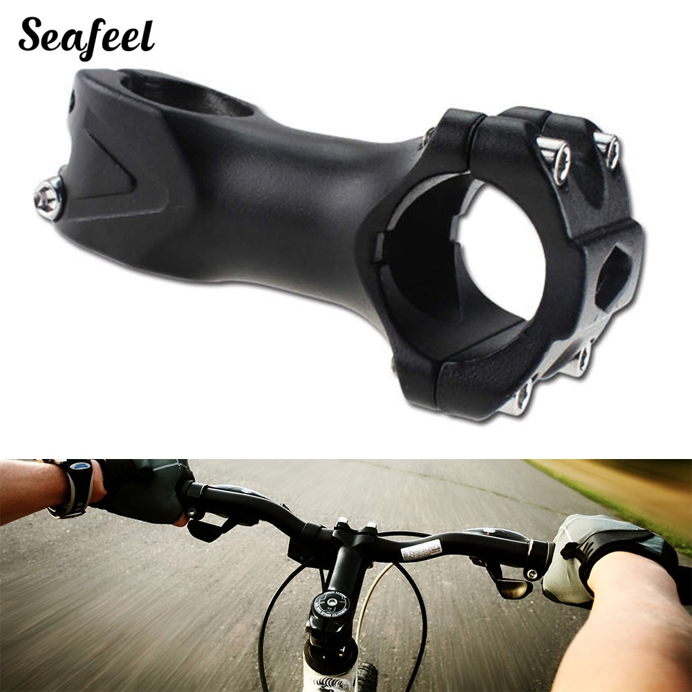 road bike stem and handlebars