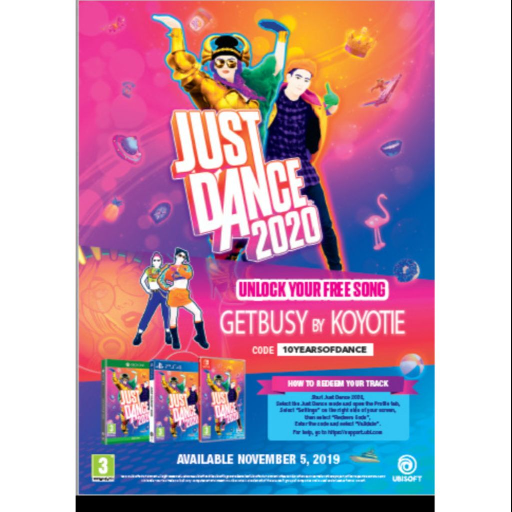 Ns Just Dance 2020 Shopee Singapore