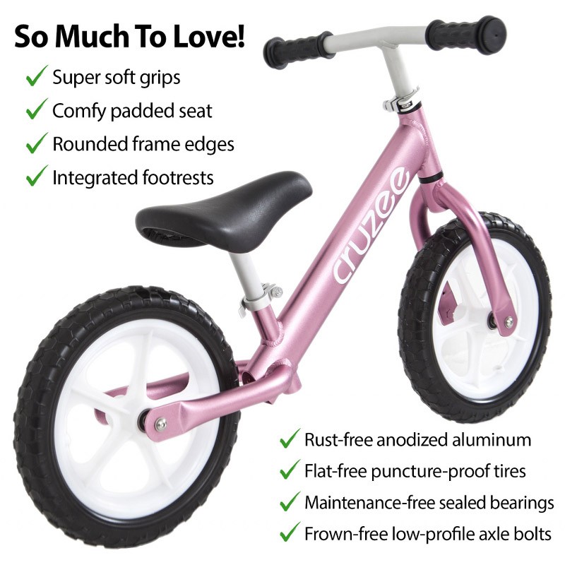 paw patrol balance bike pink