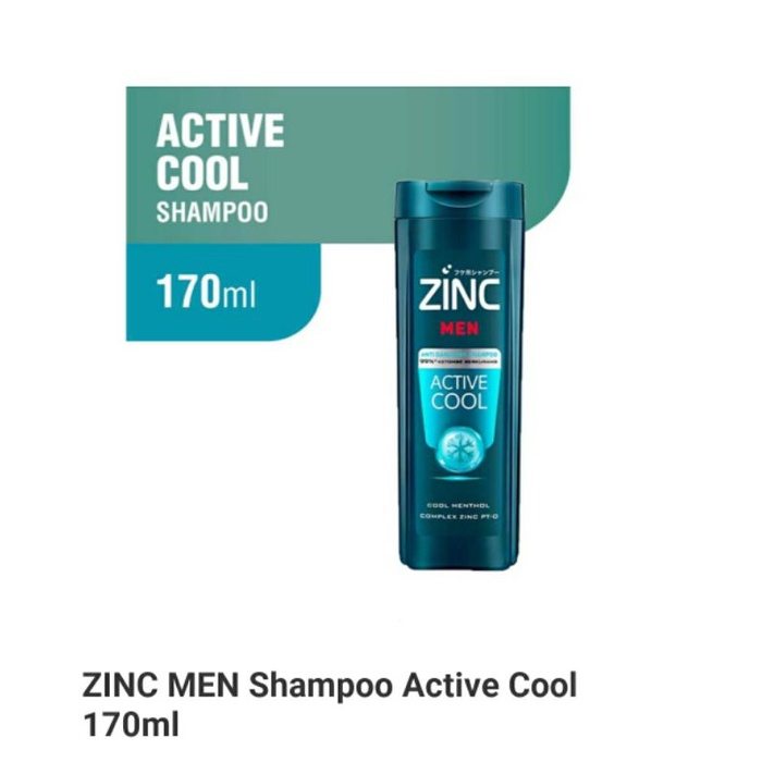 Cool menthol zinc Shampoo 170 ml Shopee Singapore