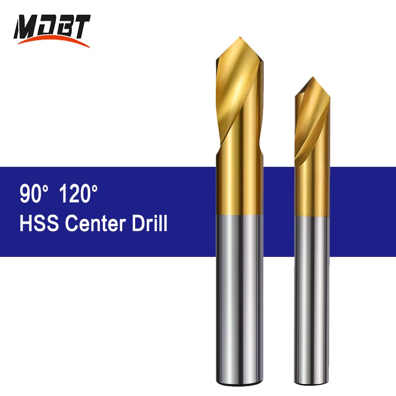 HSS 90 Degree NC Spot Drill Stub Spotting Location Center Bit Prepare