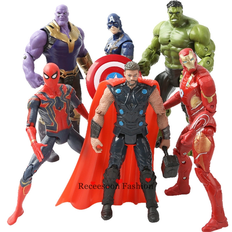 marvel avengers action figure gift set