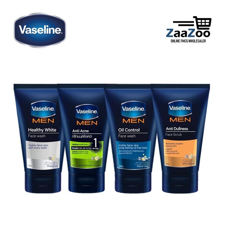 vaseline healthy white face wash