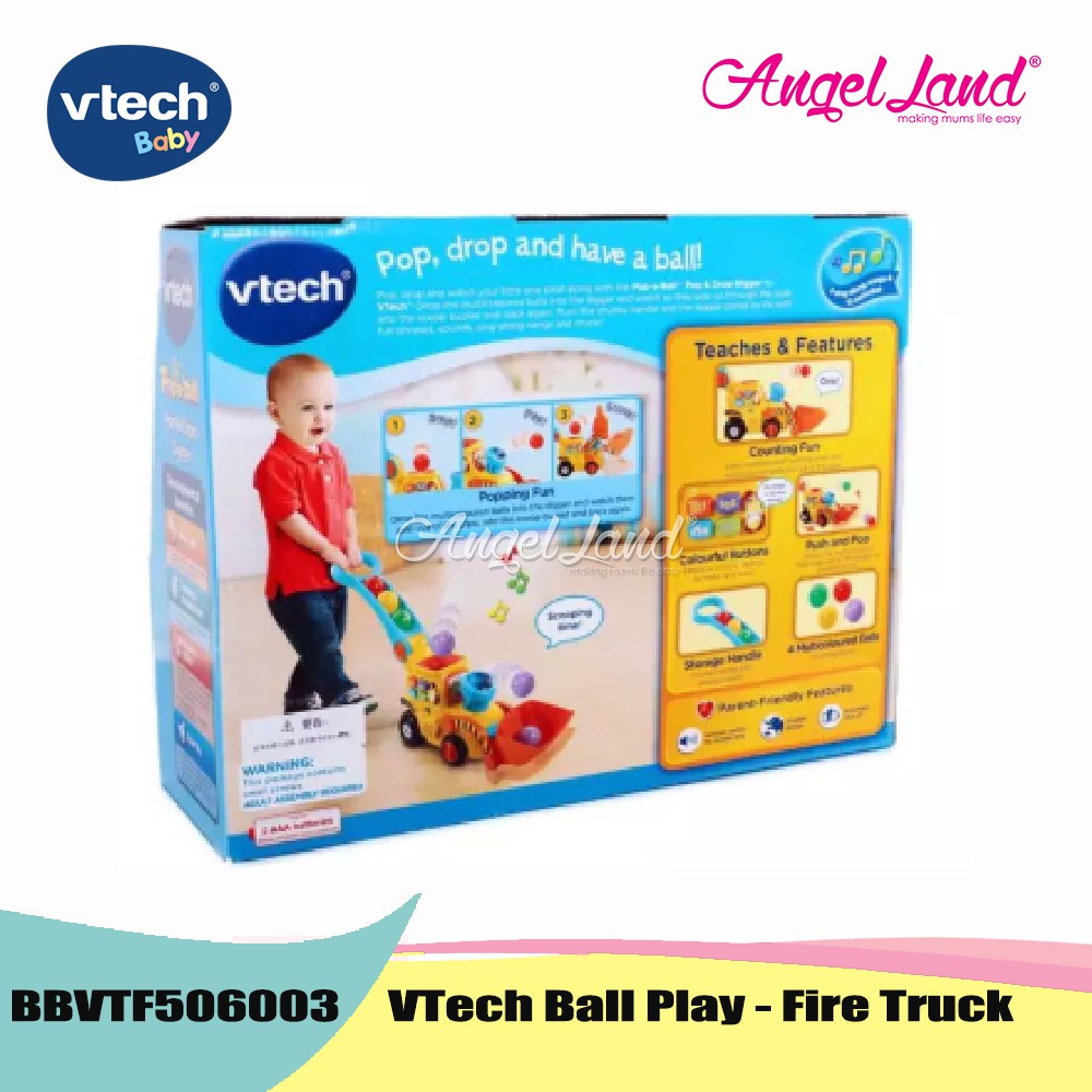 vtech truck with balls