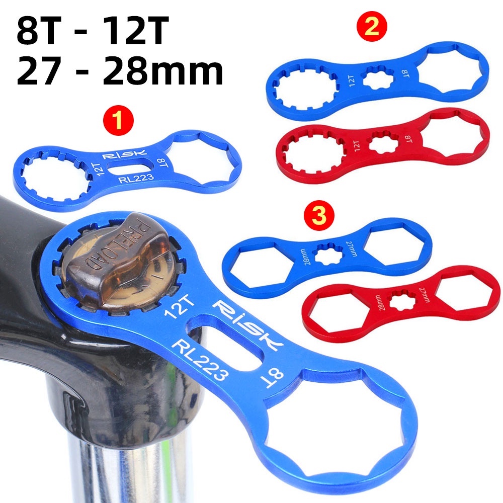 RISK Aluminum Bicycle Front Fork Repair Tool For SR Suntour XCR/XCT/XCM