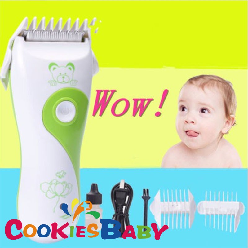 Quiet Kids Hair Clippers Baby Hair Removal Cutting Set Waterproof