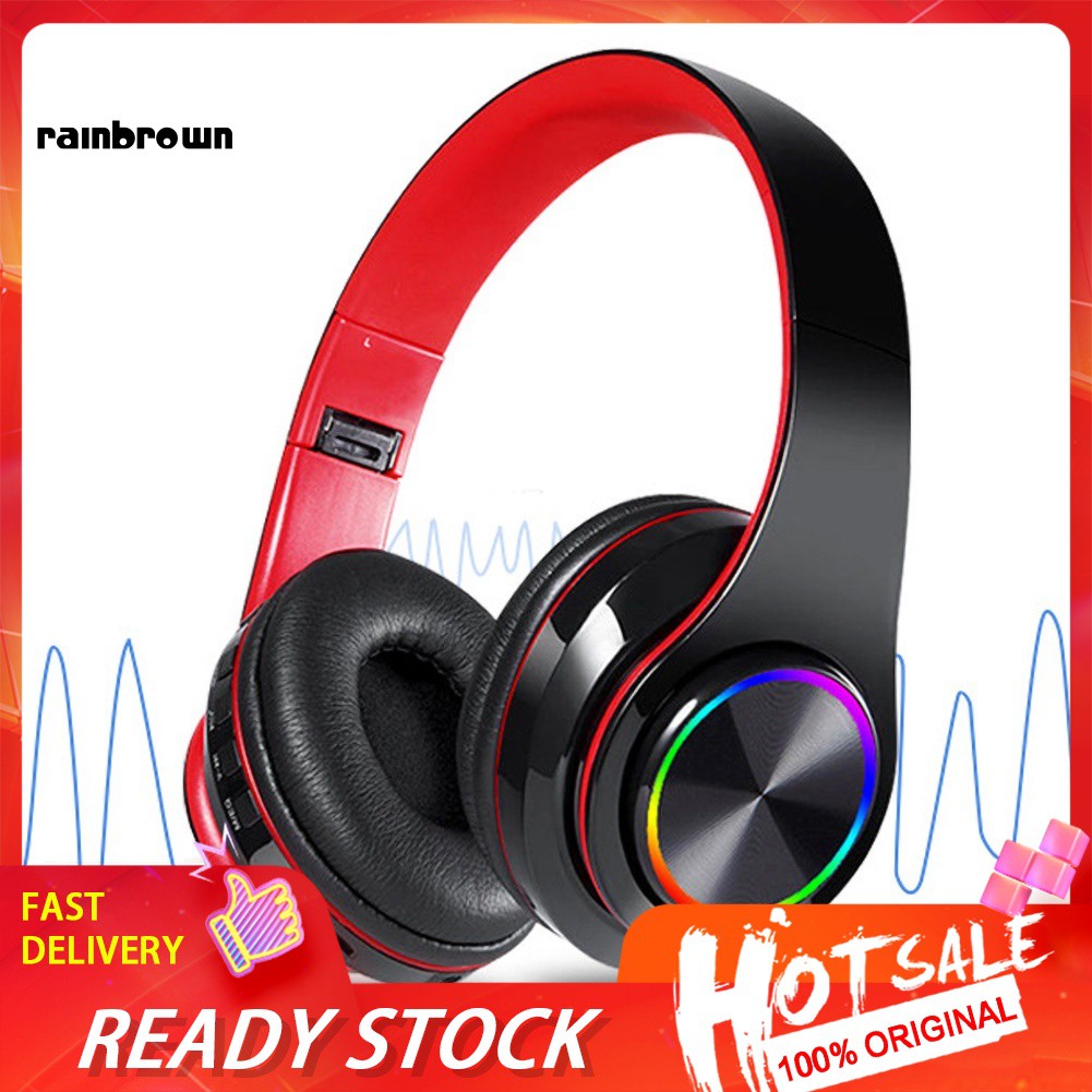 wireless headphones with storage for music