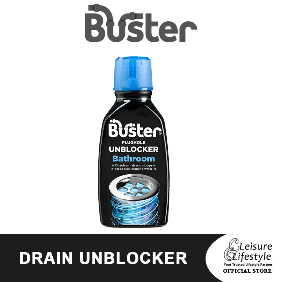 Buster Plughole Unblocker 300ML for Drain Unblocker and Drain Cleaner
