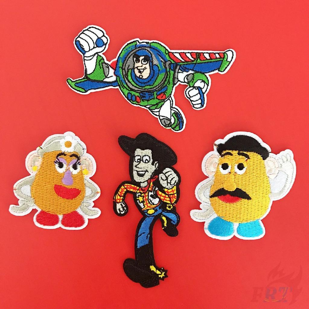 ☸ Disney Toy Story Patch ☸ 1Pc Buzz Lightyear / Woody Diy Sew On Iron On Patch Shopee Singapore