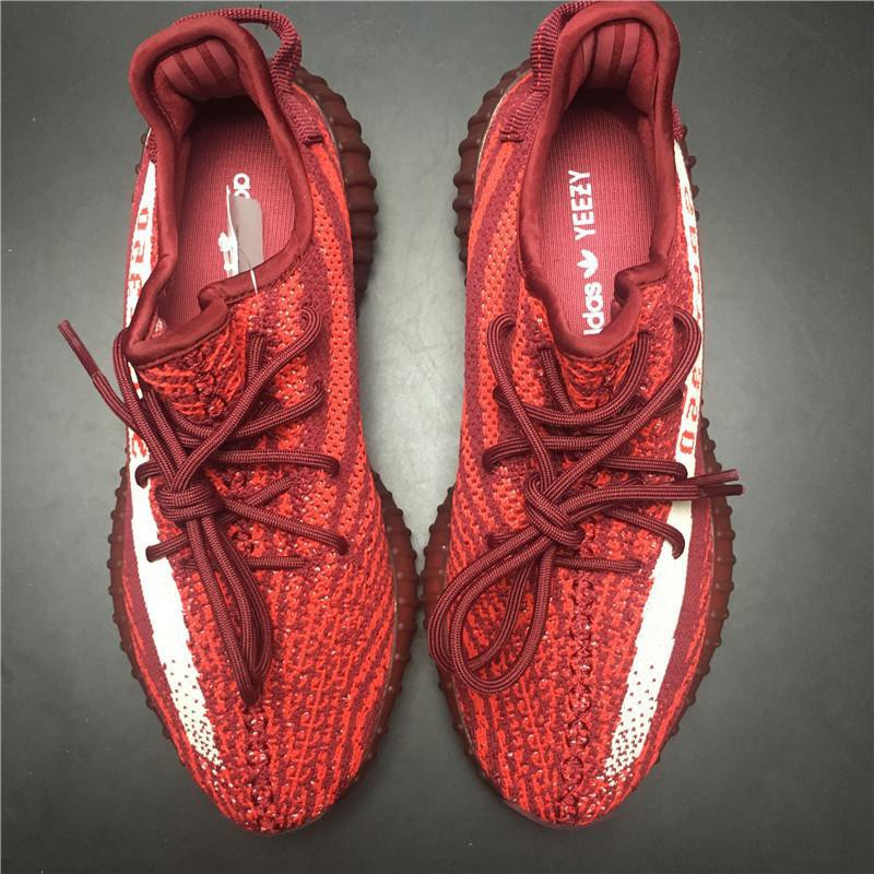wine red yeezys