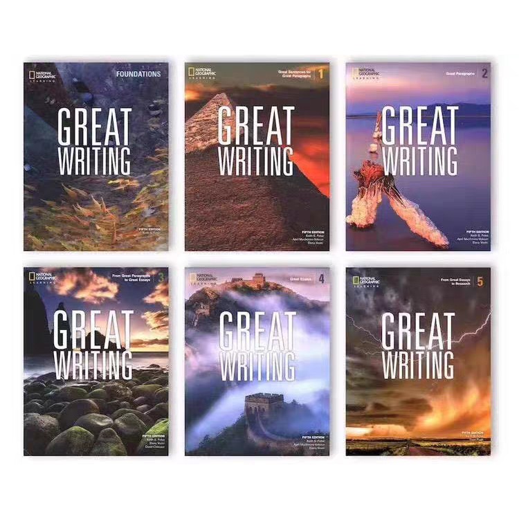 Great Writing National Geographic Textbook (5th edition) (6 books